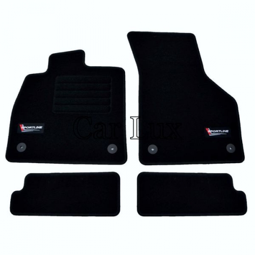 Alfombras Alfombrillas a medida Audi TT Coupe 14- SPORTLINE Edit